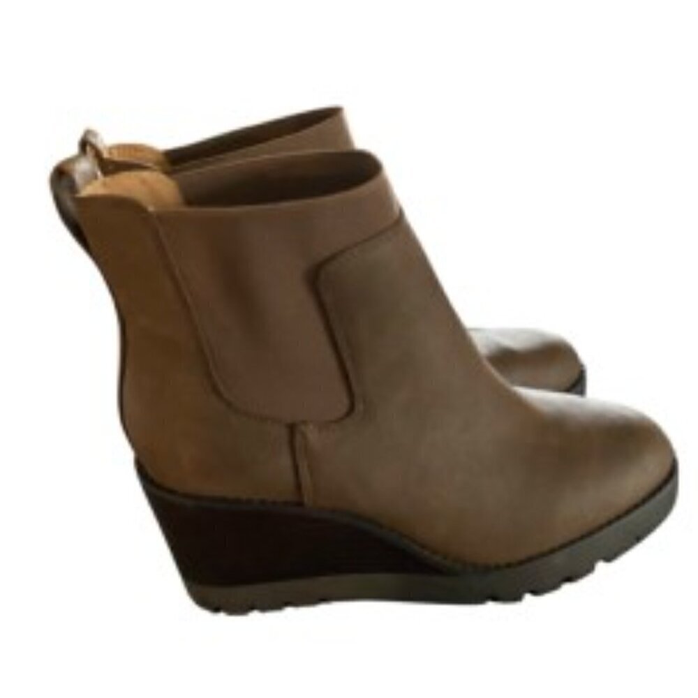 Crown Vintage Marleen Wedge Chelsea Boot 8W - Picture 2 of 6